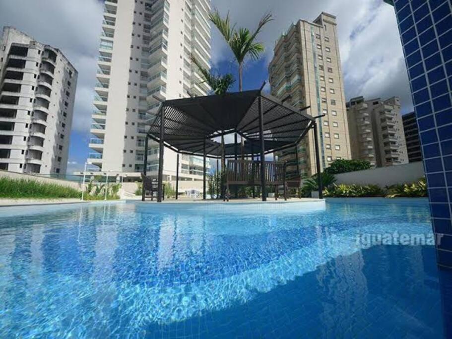 Apto Com Vista Para O Mar Com 2 Vagas - Guarujá Kültér fotó