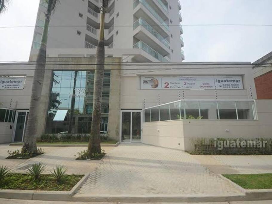 Apto Com Vista Para O Mar Com 2 Vagas - Guarujá Kültér fotó